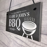 Personalised BBQ Garden Sign Novelty Home Decor Plaques Gifts