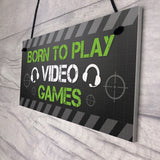 Gaming Bedroom Gifts Novelty Gaming Sign For Brother Son Gifts