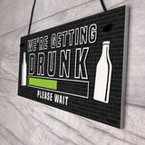 Novelty Alcohol Bar Signs Funny Home Bar Hanging Decor Signs