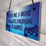 Funny Gaming Sign For Dad Son Brother Uncle Man Cave Bedroom