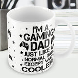 Gaming Dad Mug Christmas Gift Novelty Ceramic Mug Funny Gift