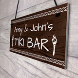 Personalised Tiki Bar Sign For Home Bar Novelty Bar Signs Gifts