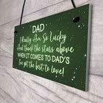 Christmas Gift For Dad Novelty Hanging Plaque Gift For Him Dad