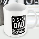 Funny Rude Gift For Dad Birthday Christmas MUG Gift For Him