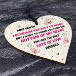 Lockdown Thank You Gift For Teacher Assistant Personalised Heart