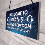 Neon Effect Gaming Sign To Hang Games Room Bedroom